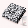 Spooky Season coloring blanket with 24 markers